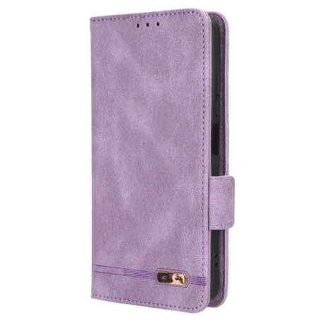 Чохол-книжка Magnetic Clasp Flip для Xiaomi Redmi Note 12S 4G - фіолетовий