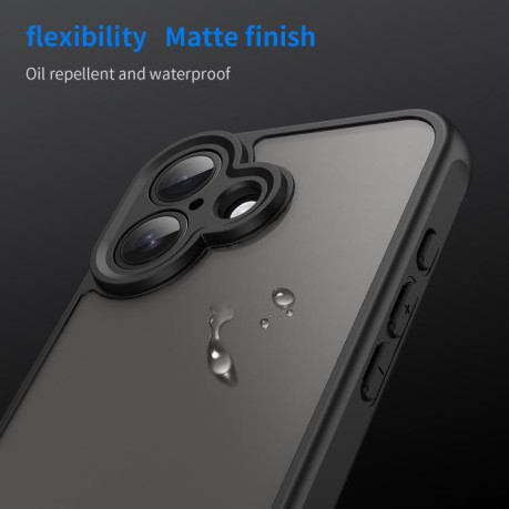 Чехол Fan Dun Series TPU Hybrid PC на iPhone 17 - черный