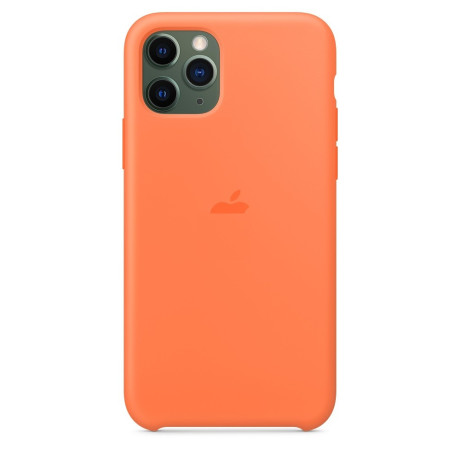 Силиконовый чехол Silicone Case Vitamin C на iPhone 11 Pro Max-премиальное качество