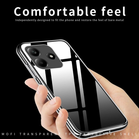 Ультратонкий чехол MOFI Ming Series для Xiaomi Redmi Note 14 5G - прозрачный