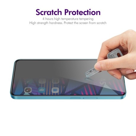 Захисне скло ENKAY 28 Degree Privacy Screen для Samsung Galaxy M55 5G - чорне