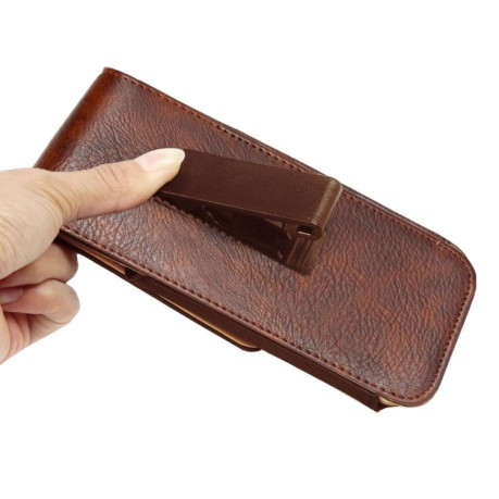 Універсальний чохол Classical Style 15.5 x 8.2 cm для Samsung Galaxy S7/S6/S6 Edge - кавовий