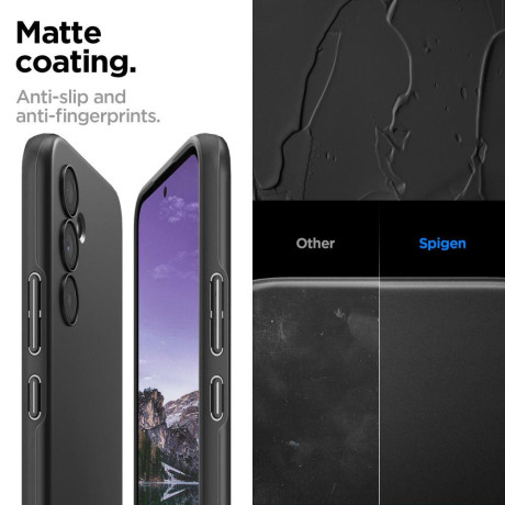 Оригинальный чехол Spigen Thin Fit для Samsung Galaxy A54 5G - BLACK
