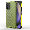Противоударный чехол Honeycomb на Realme 10 Pro 5G - зеленый