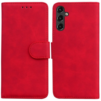 Чехол-книжка Skin Feel Pure Color для Samsung Galaxy A14 5G - красный