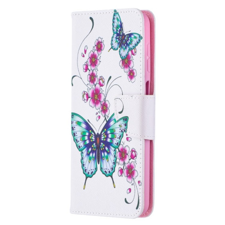 Чохол-книжка Colored Drawing Samsung Galaxy A12/M12 - Two Butterflies