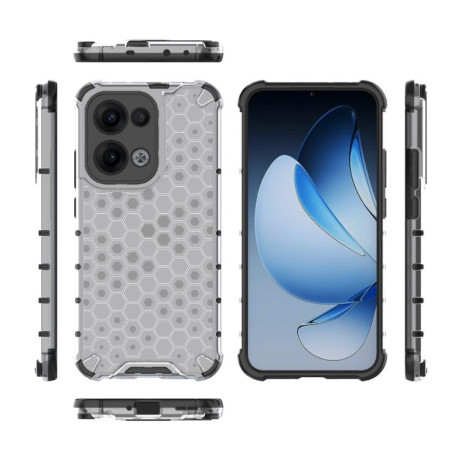 Чохол протиударний Honeycomb на OPPO Reno13 5G Global - білий