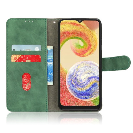Чохол-книжка Solid Color Skin Feel Samsung Galaxy A04 4G - зелений