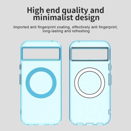 Протиударний чохол MagSafe Holder PC Hybrid для Google Pixel 8a - синій