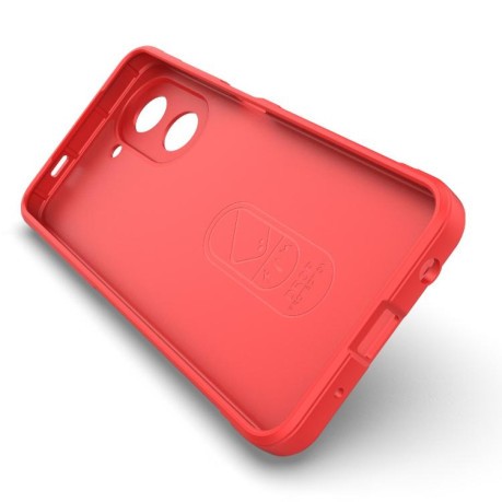 Силіконовий чохол Magic Flannel для Xiaomi Redmi A5 4G 171.7mm / Xiaomi Poco C71 4G - фіолетовий
