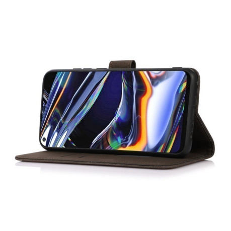 Чехол-книжка KHAZNEH Matte Texture для Samsung Galaxy A56 5G - коричневый