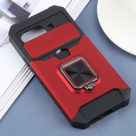 Противоударный чехол Armor Camera Shield для Google Pixel 9a - красный