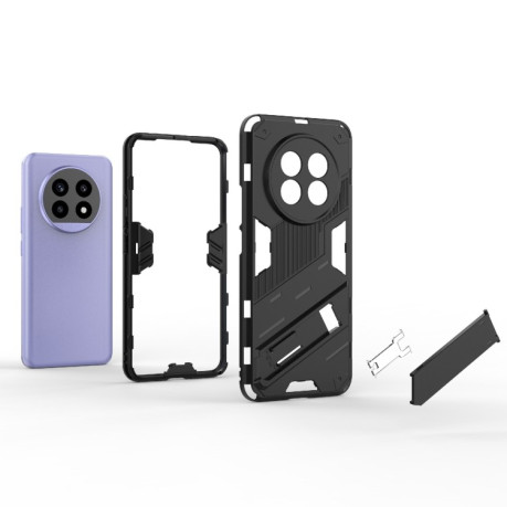Протиударний чохол Punk Armor для Realme 13 Pro 5G - чорний - оранжевий
