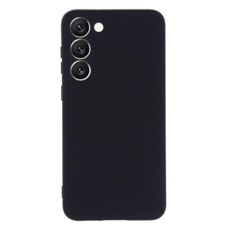 Силіконовий чохол Solid Color Liquid Silicone на Samsung Galaxy S23 5G - чорний