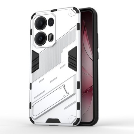 Противоударный чехол Punk Armor для OPPO Reno13 Pro 5G Global - белый