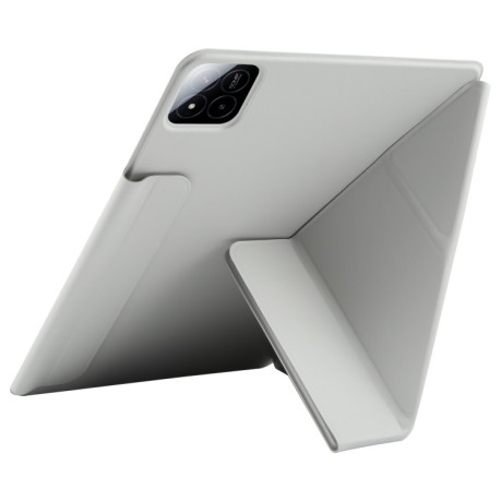 Чехол-книжка Fixed Buckle Magnetic Demation Leather  Xiaomi Pad 7 / 7 Pro - серый