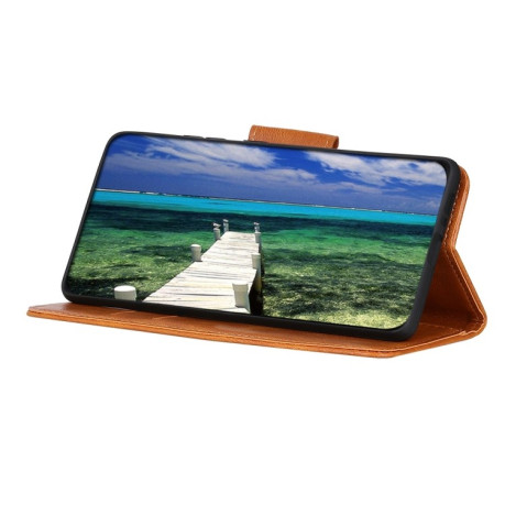 Чохол-книжка Mirren Crazy Horse Texture Samsung Galaxy M32/A22 4G - коричневий