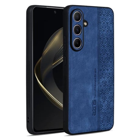 Чехол AZNS с 3D-тиснением и мягким покрытием Skin Feel на Samsung Galaxy S25 FE 5G - синий