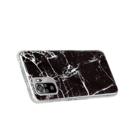 Чохол Marble Pattern Soft на Xiaomi Redmi Note 10/10s/Poco M5s - Black