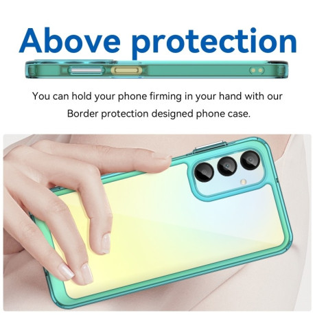 Противоударный чохол Colorful Acrylic Series для Samsung Galaxy A26 5G - синий