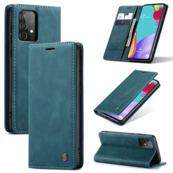 Чохол-книжка CaseMe-013 багатофункціональний з кишенькою для карток на Samsung Galaxy A52/A52s - синій