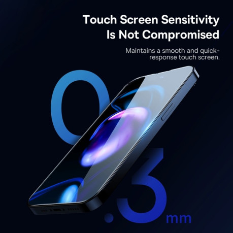 Комплект захисного скла Baseus 0.3mm Full-screen для iPhone 14 Plus/13 Pro Max