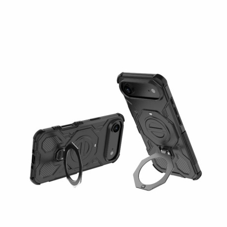 Чохол протиударний J-20 Solid Color MagSafe Magnetic на iPhone Air - чорний