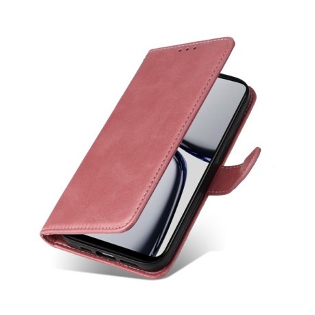 Чехол-книжка Classic Calf Texture Flip Leather для Realme C65 4G - розовое золото