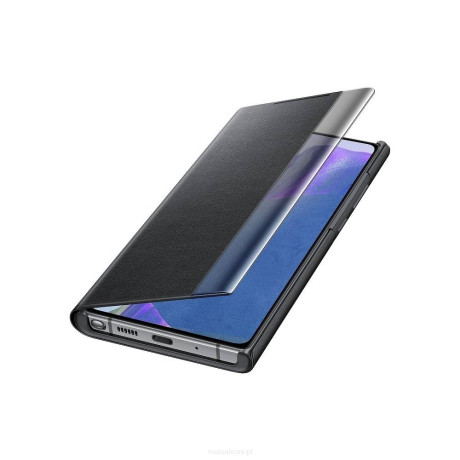 Оригинальный чехол-книжка Samsung Clear View Standing Cover для Samsung Galaxy Note 20 black