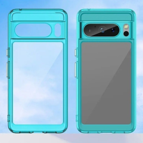 Протиударний чохол Colorful Acrylic Series для Google Pixel 8 Pro - синій