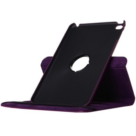 Шкіряний Чохол Litchi Texture 360 Rotating фіолетовий для iPad Pro 12.9