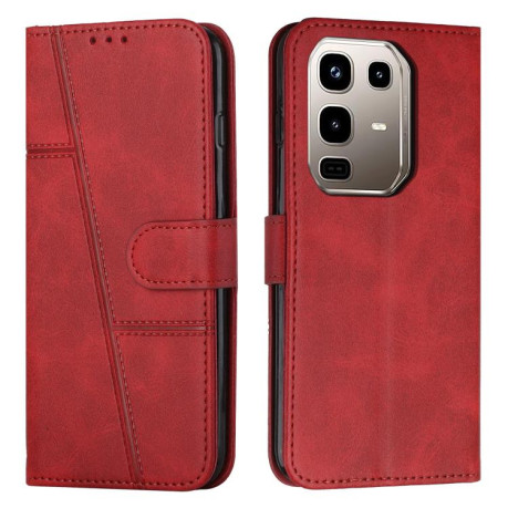 Чохол-книжка Stitching Calf Texture для Infinix Note 50 4G / 50 Pro 4G - червоний