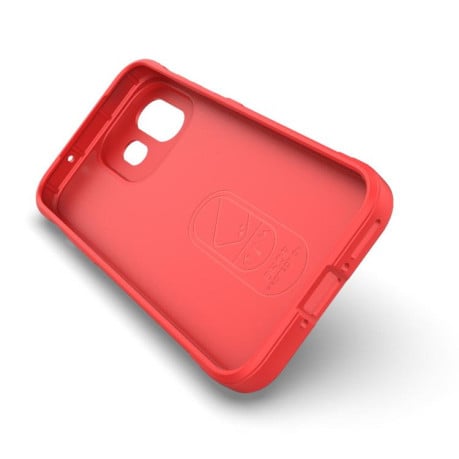 Силіконовий чохол Magic Flannel для OnePlus 15T 5G — білий