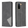 Чехол-книжка Rhombus Texture для Redmi A7 Pro 171mm / Poco C85x 5G — чёрный