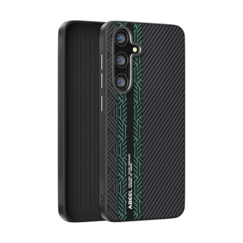 Ультратонкий чохол ABEEL 6D Micro Relief MagSafe Magnetic на Samsung Galaxy S25+ 5G - зелений