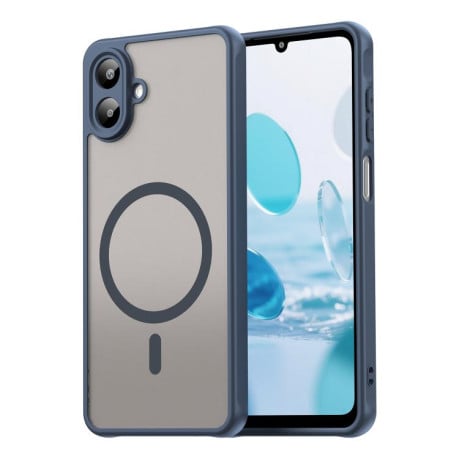 Чохол Fan Dun Series гібрид з Magsafe та захистом камери на Samsung Galaxy A07 4G - синій