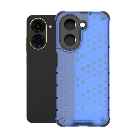 Противоударный чехол Honeycomb на Xiaomi Redmi A5 4G 171.7mm / Poco C71 - синий