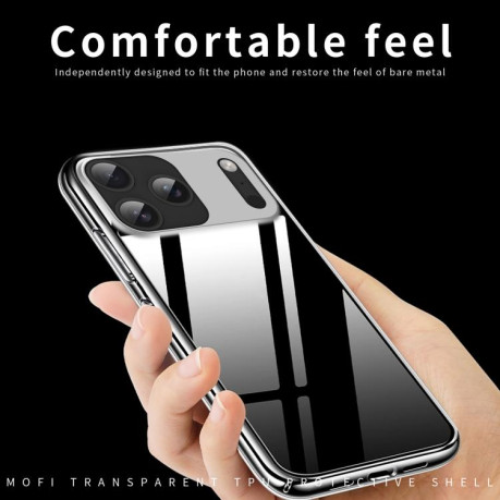 Ультратонкий чехол MOFI Ming Series для iPhone 17 Pro - прозрачный