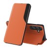 Чехол-книжка Clear View Standing Cover на Samsung Galaxy A15 - оранжевый
