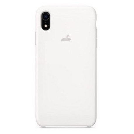 Силіконовий чохол Silicone Case White на iPhone XR