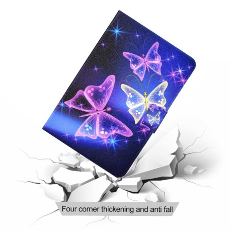 Чохол-книжка Electric Pressed Colored Drawing на iPad Air 10.9 2022/2020 - Starry Sky Butterfly