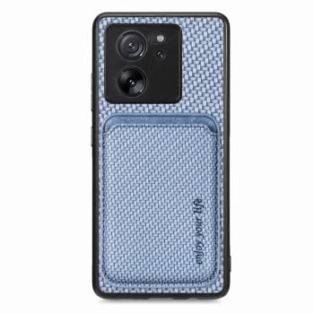 Чохол Carbon Fiber Texture на Xiaomi 13T / 13T Pro - синій
