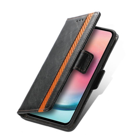Чехол-книжка Dual-side Magnetic Buckle для Samsung Galaxy A35 - черный