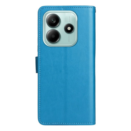 Чохол-книжка Cat and Dog для Xiaomi Redmi Note 14 5G - синій