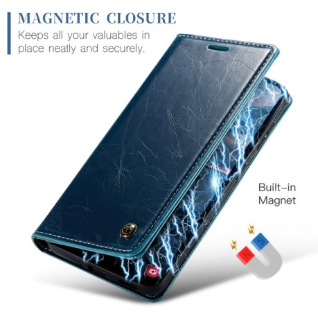 Чехол-книжка CaseMe 003 Series на Samsung Galaxy A35 5G - синий