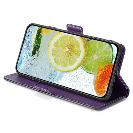 Чехол-книжка Contrast Color для Infinix Note 50 4G - фиолетовый