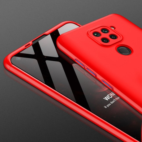 Протиударний чохол GKK Three Stage Splicing на Xiaomi Redmi Note 10/10s/Poco M5s - червоний