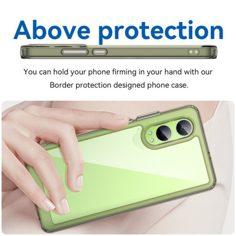 Протиударний чохол Colorful Acrylic Series для OnePlus Nord CE4 Lite - сірий