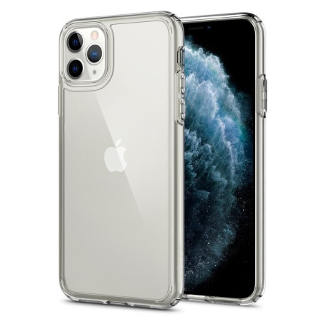 Оригінальний чохол Spigen Crystal Hybrid iPhone 11 Pro Max Crystal Clear