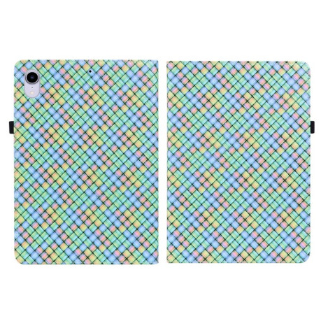 Чехол-книжка Color Weave для iPad mini 6 - радужный